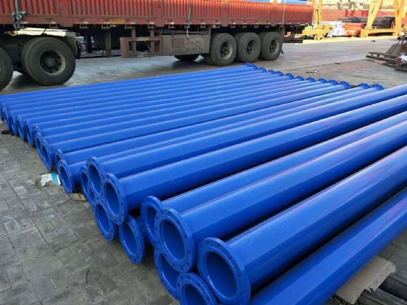 法兰连接涂塑复合钢管