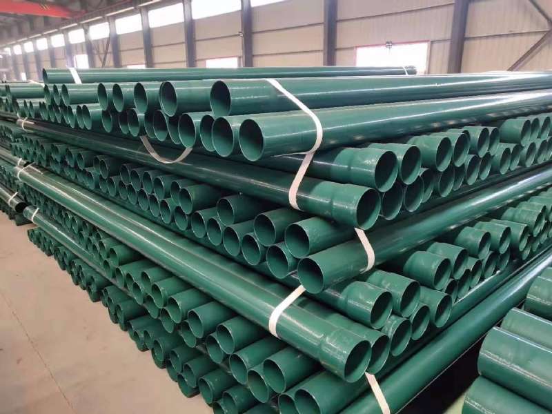 热浸塑电力穿线钢管